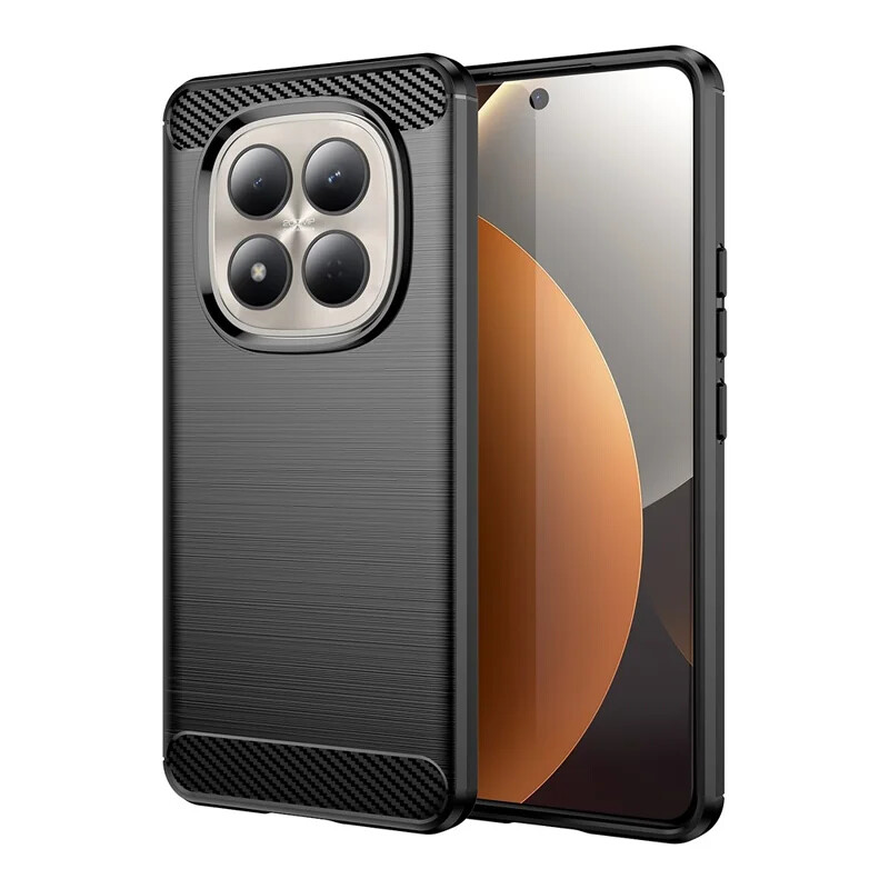 Pokrowiec etui pancerne Carbon Pro czarne Xiaomi Redmi Note 15 Pro 5G Pokrowiec etui pancerne Carbon Pro czarne Xiaomi Redmi Note 15 Pro 5G