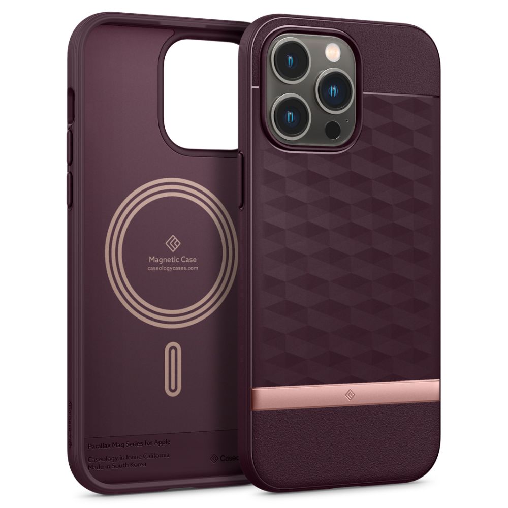Pokrowiec Caseology Parallax Mag Magsafe burgundy APPLE iPhone 14 Pro