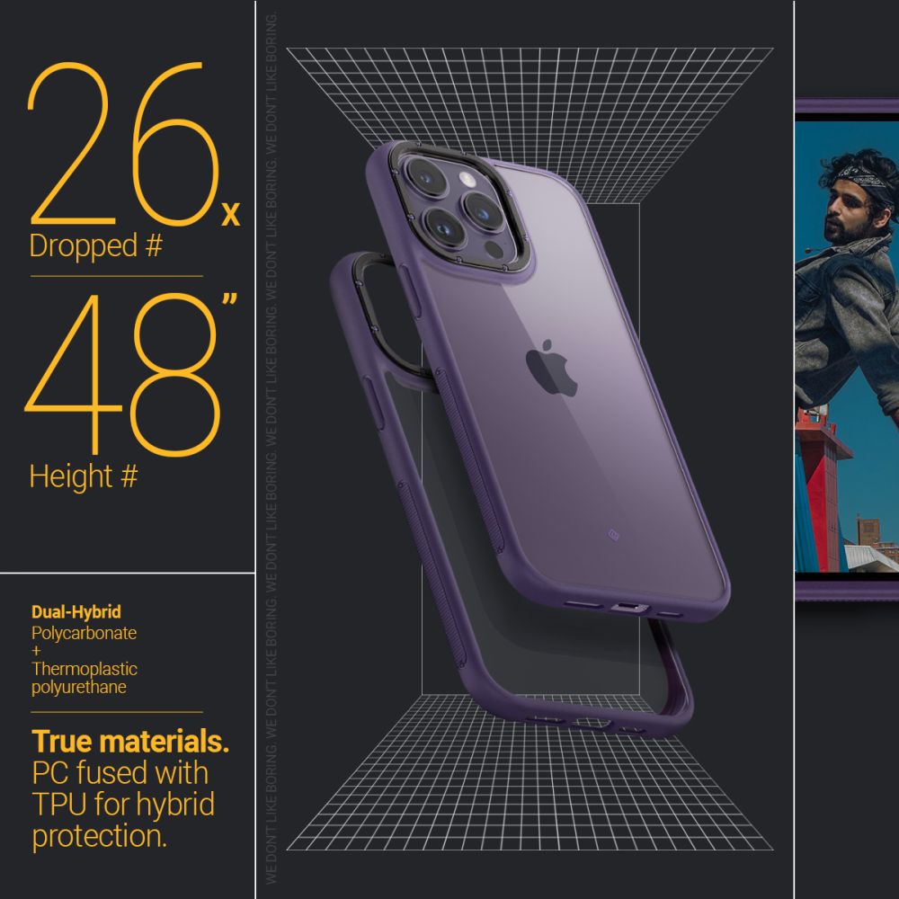 Pokrowiec Caseology Skyfall purple APPLE iPhone 14 Pro / 11
