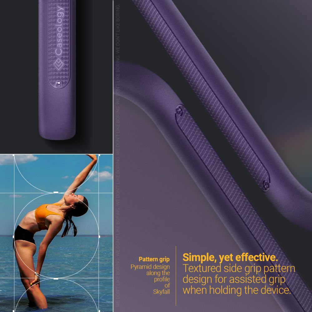 Pokrowiec Caseology Skyfall purple APPLE iPhone 14 Pro Max / 10