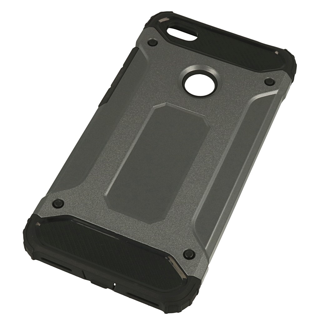 Pokrowiec etui pancerne Armor case szare HUAWEI Y9 2018