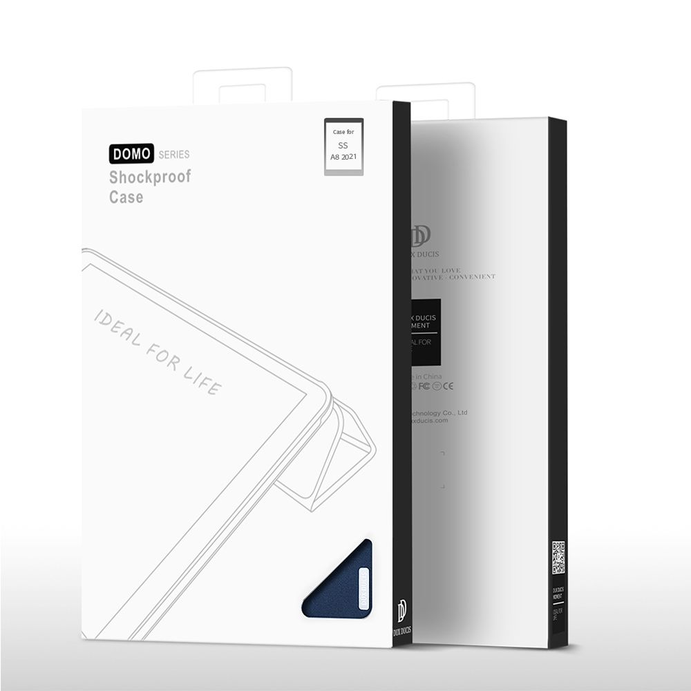 Pokrowiec Duxducis Domo czarne SAMSUNG Galaxy Tab S9+ / 9