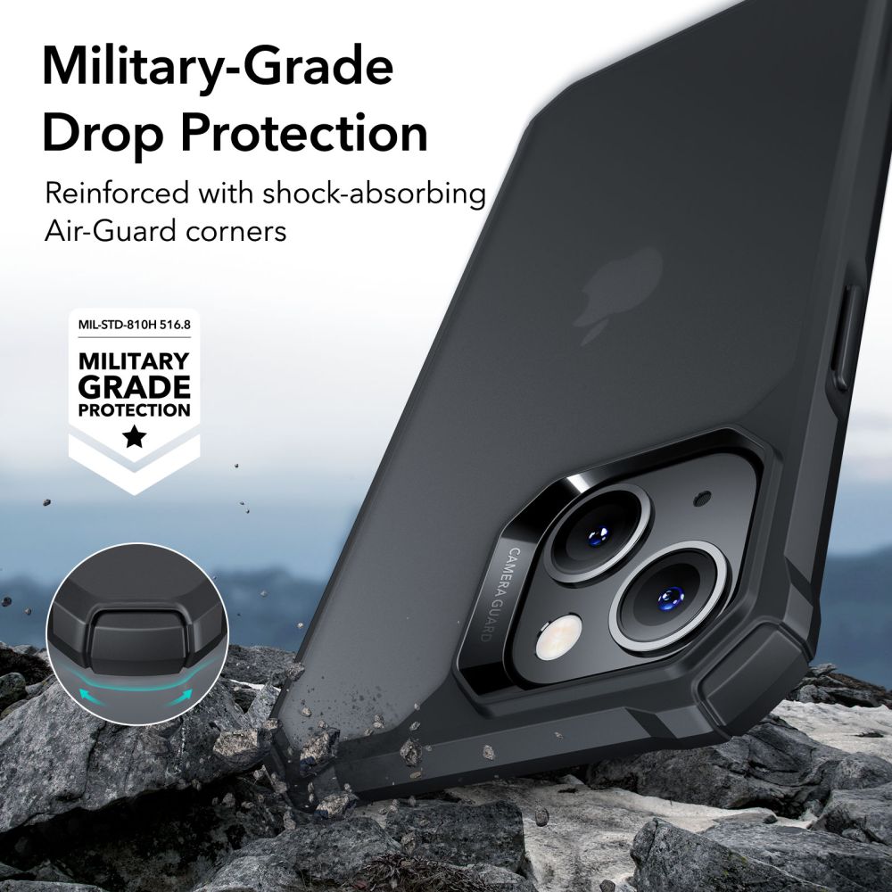 Pokrowiec Esr Air Armor Frosted czarne APPLE iPhone 14 Plus / 2