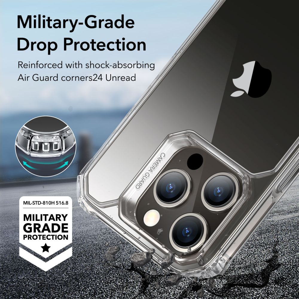 Pokrowiec Esr Air Armor przeroczyste APPLE iPhone 15 Pro / 3
