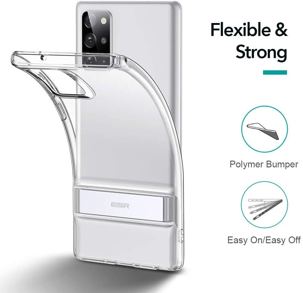 Pokrowiec etui Esr Air Shield Boost Przeroczyste SAMSUNG Galaxy Note 20 / 8