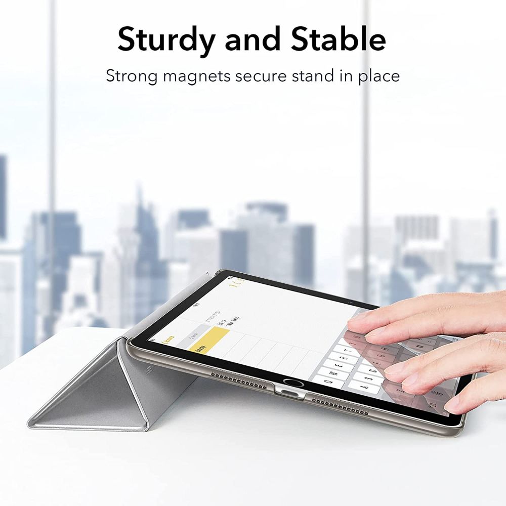 Pokrowiec Esr Ascend Trifold grey APPLE iPad 10.2 cala 2019 / 3