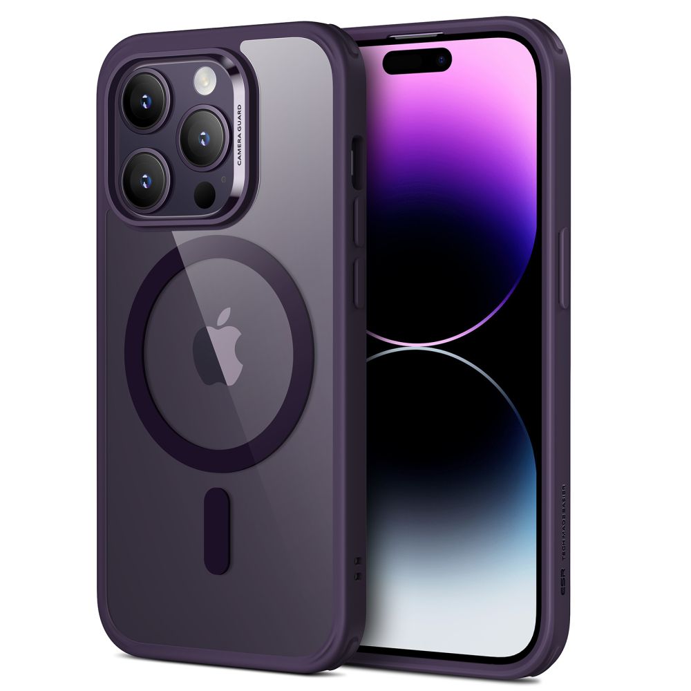 Pokrowiec Esr Ch Halolock Magsafe przeroczyste/purple APPLE iPhone 14 Pro