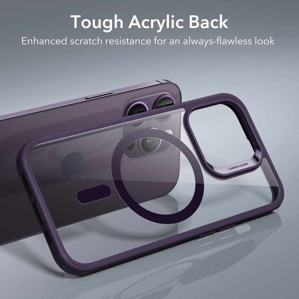 Pokrowiec Esr Ch Halolock Magsafe przeroczyste/purple APPLE iPhone 14 Pro / 5