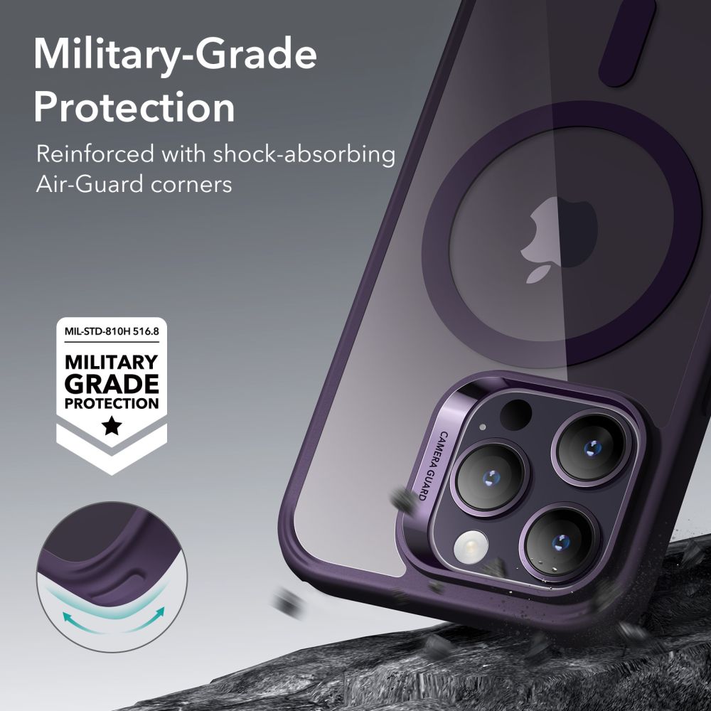 Pokrowiec Esr Ch Halolock Magsafe przeroczyste/purple APPLE iPhone 14 Pro Max / 4