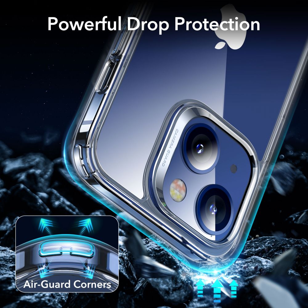 Pokrowiec Esr Classic Hybrid & Screen Shield przeroczyste APPLE iPhone 13 / 3