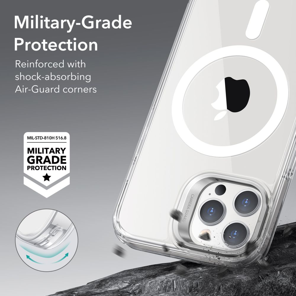 Pokrowiec Esr Classic Kickstand Halolock Magsafe przeroczyste APPLE iPhone 15 Pro Max / 5