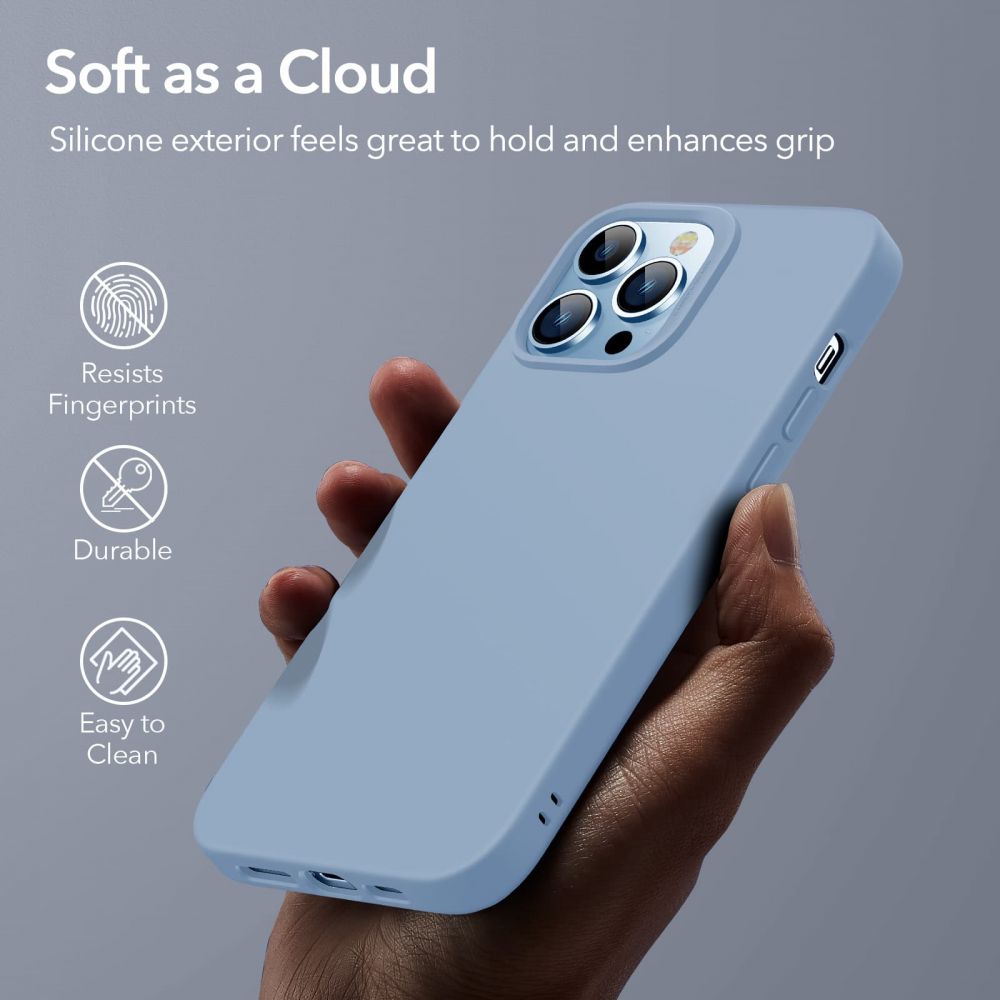 Pokrowiec Esr Cloud Magsafe niebieskie APPLE iPhone 13 Pro / 10