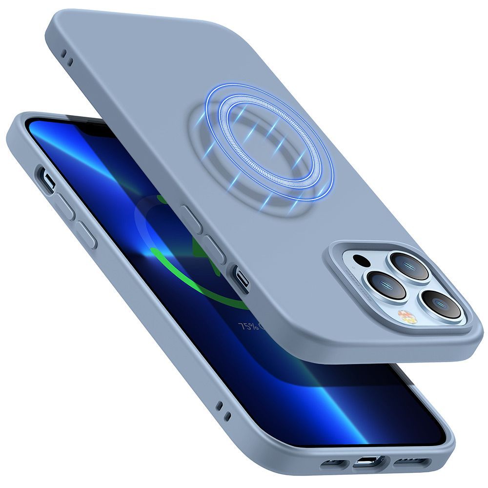 Pokrowiec Esr Cloud Magsafe niebieskie APPLE iPhone 13 Pro Max / 3