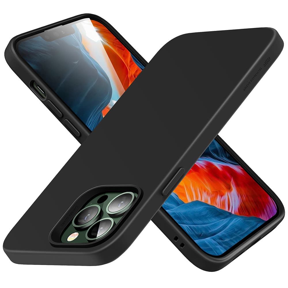 Pokrowiec Esr Cloud Soft czarne APPLE iPhone 13 Pro Max / 2