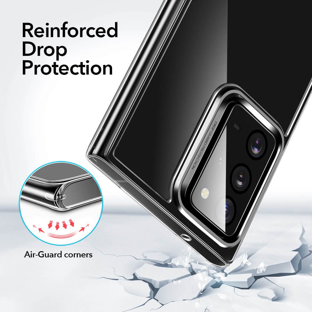 Pokrowiec Esr Ice Shield Przeroczyste SAMSUNG Galaxy Note 20 / 7