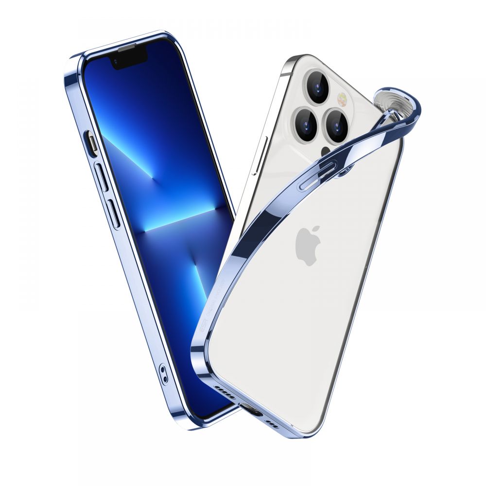 Pokrowiec Esr Project Zero Midnight niebieskie APPLE iPhone 13 Pro Max / 3