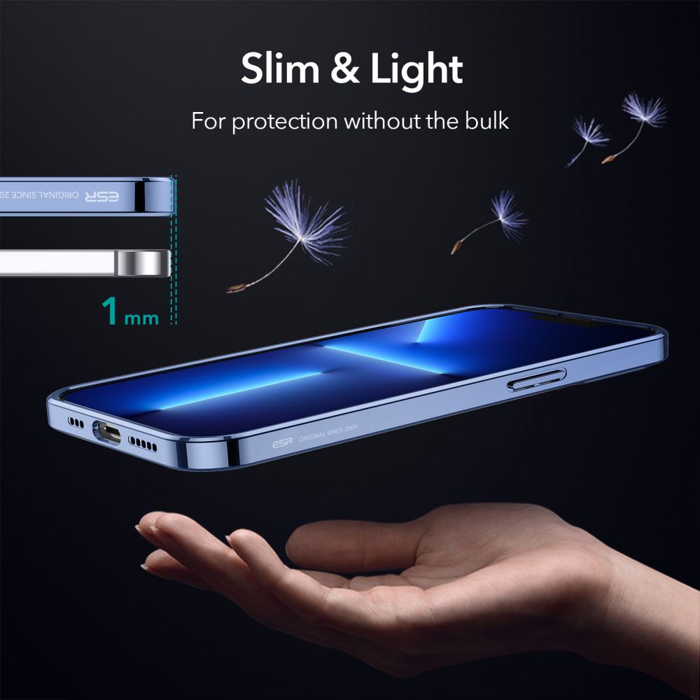 Pokrowiec Esr Project Zero Midnight niebieskie APPLE iPhone 13 Pro Max / 4