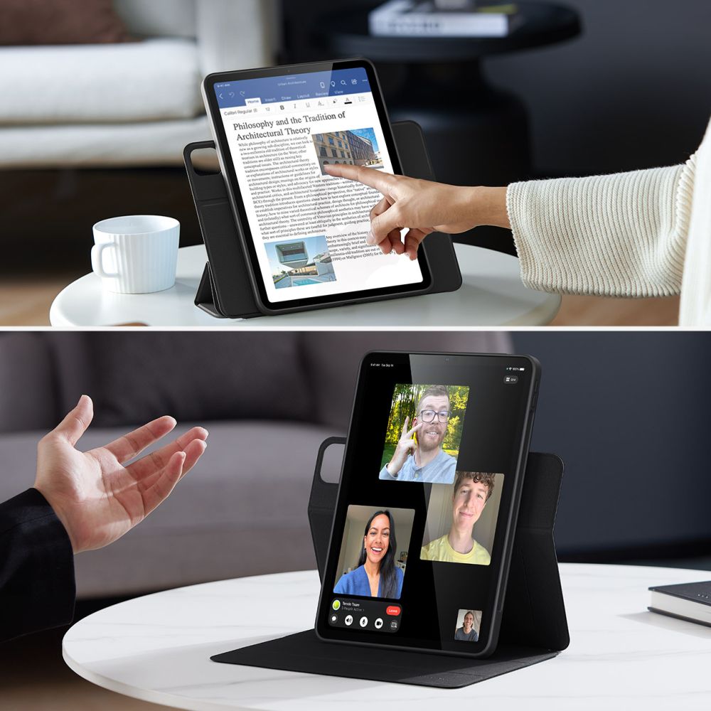 Pokrowiec Esr Rebound Hybrid czarne APPLE Ipad Air 11 6 gen. 2024 / 5 Pokrowiec Esr Rebound Hybrid czarne APPLE Ipad Air 11 6 gen. 2024 / 5