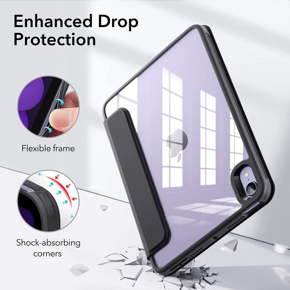 Pokrowiec Esr Rebound Hybrid czarne APPLE IPAD MINI 6 2021 / 2 Pokrowiec Esr Rebound Hybrid czarne APPLE IPAD MINI 6 2021 / 2