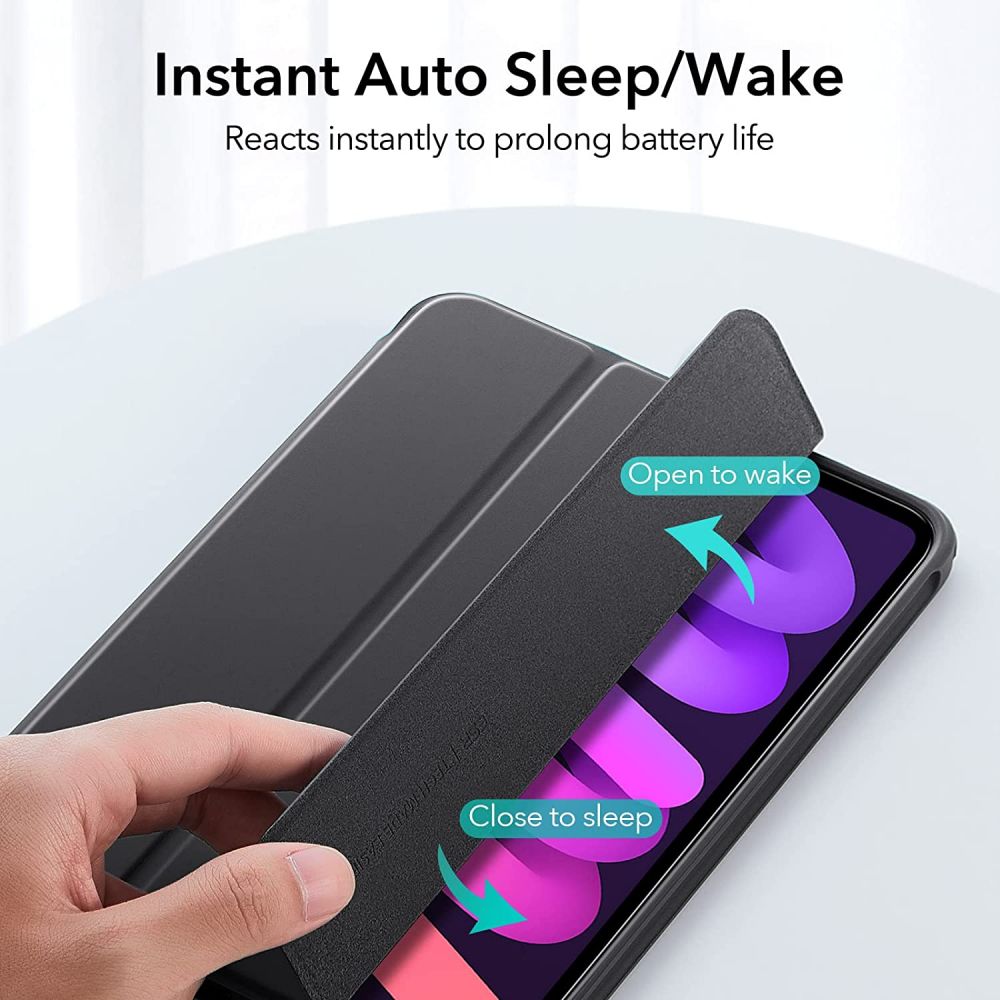 Pokrowiec Esr Rebound Hybrid czarne APPLE IPAD MINI 6 2021 / 9 Pokrowiec Esr Rebound Hybrid czarne APPLE IPAD MINI 6 2021 / 9