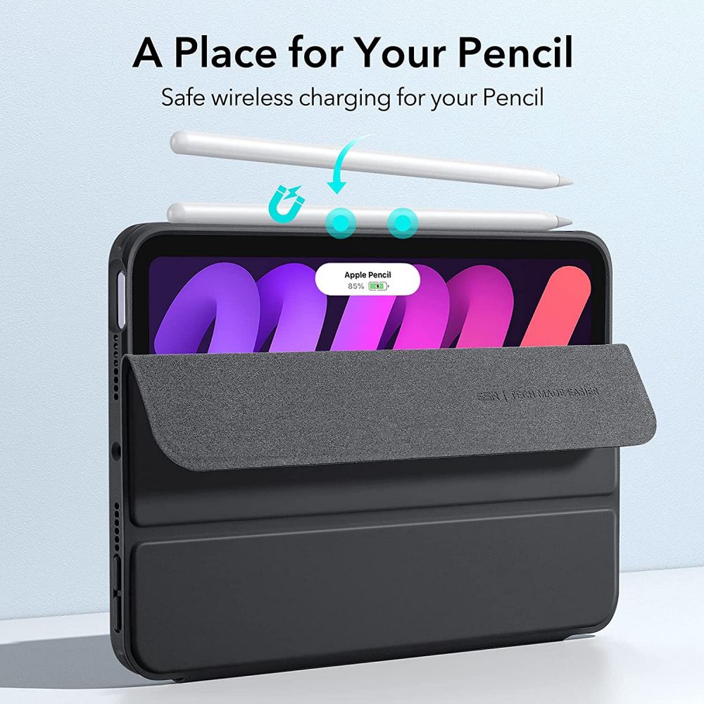 Pokrowiec Esr Rebound Hybrid Frosted czarne APPLE IPAD MINI 6 2021 / 6 Pokrowiec Esr Rebound Hybrid Frosted czarne APPLE IPAD MINI 6 2021 / 6