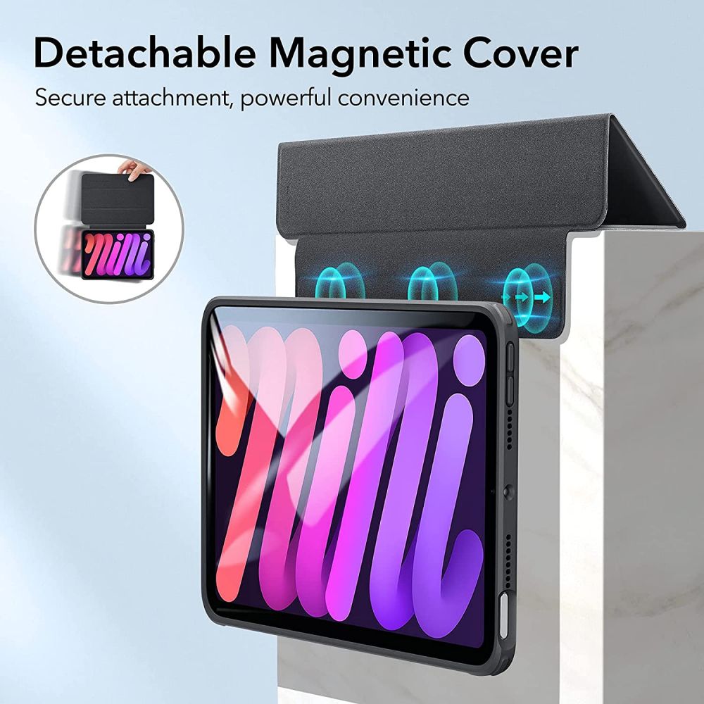 Pokrowiec Esr Rebound Hybrid Frosted czarne APPLE IPAD MINI 6 2021 / 7 Pokrowiec Esr Rebound Hybrid Frosted czarne APPLE IPAD MINI 6 2021 / 7