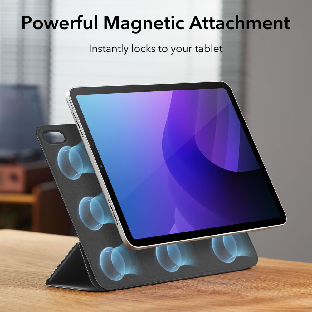 Pokrowiec Esr Rebound Magnetic czarne APPLE iPad 10.9 2022 / 2