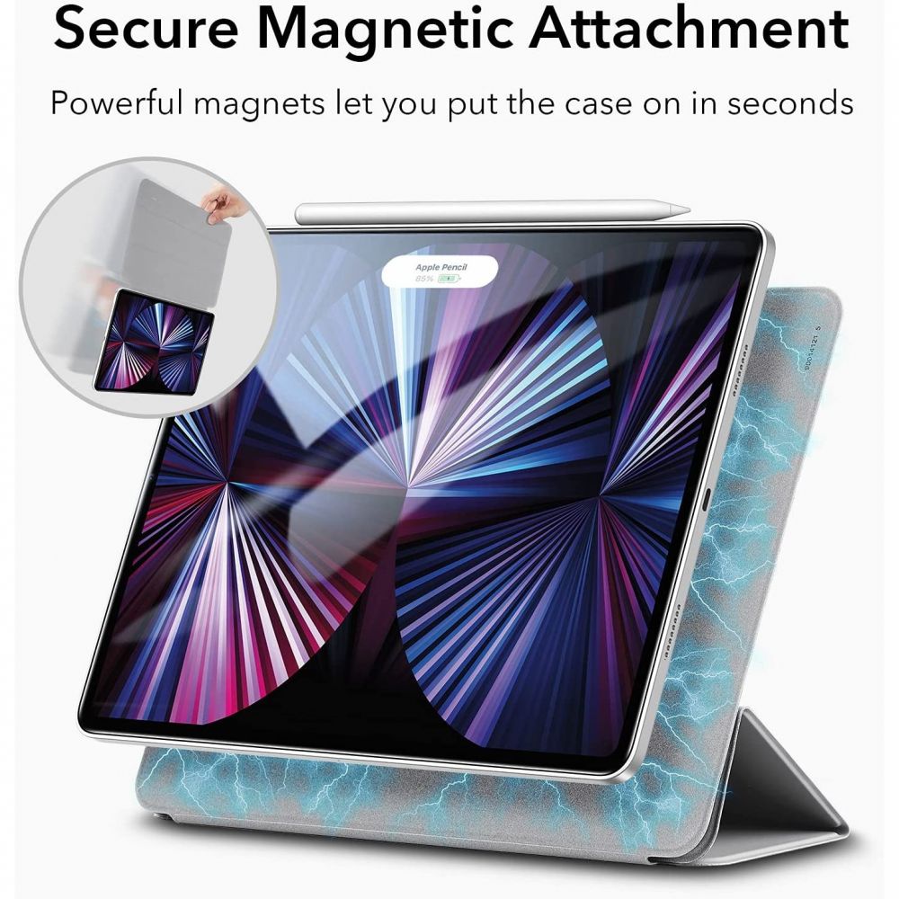 Pokrowiec Esr Rebound Magnetic Srebrne APPLE iPad Pro 11 2020 / 6