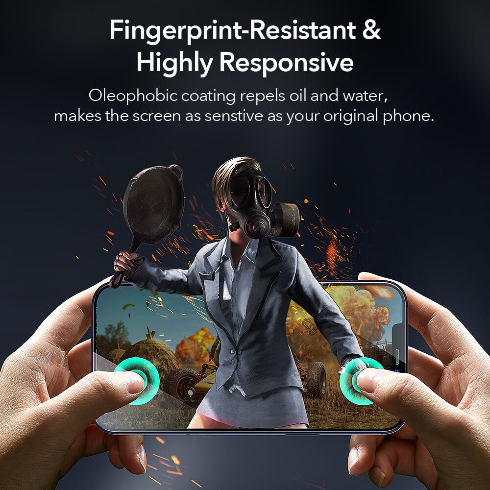 Szko hartowane Esr Screen Shield 2-pack Przeroczyste APPLE iPhone 12 / 5