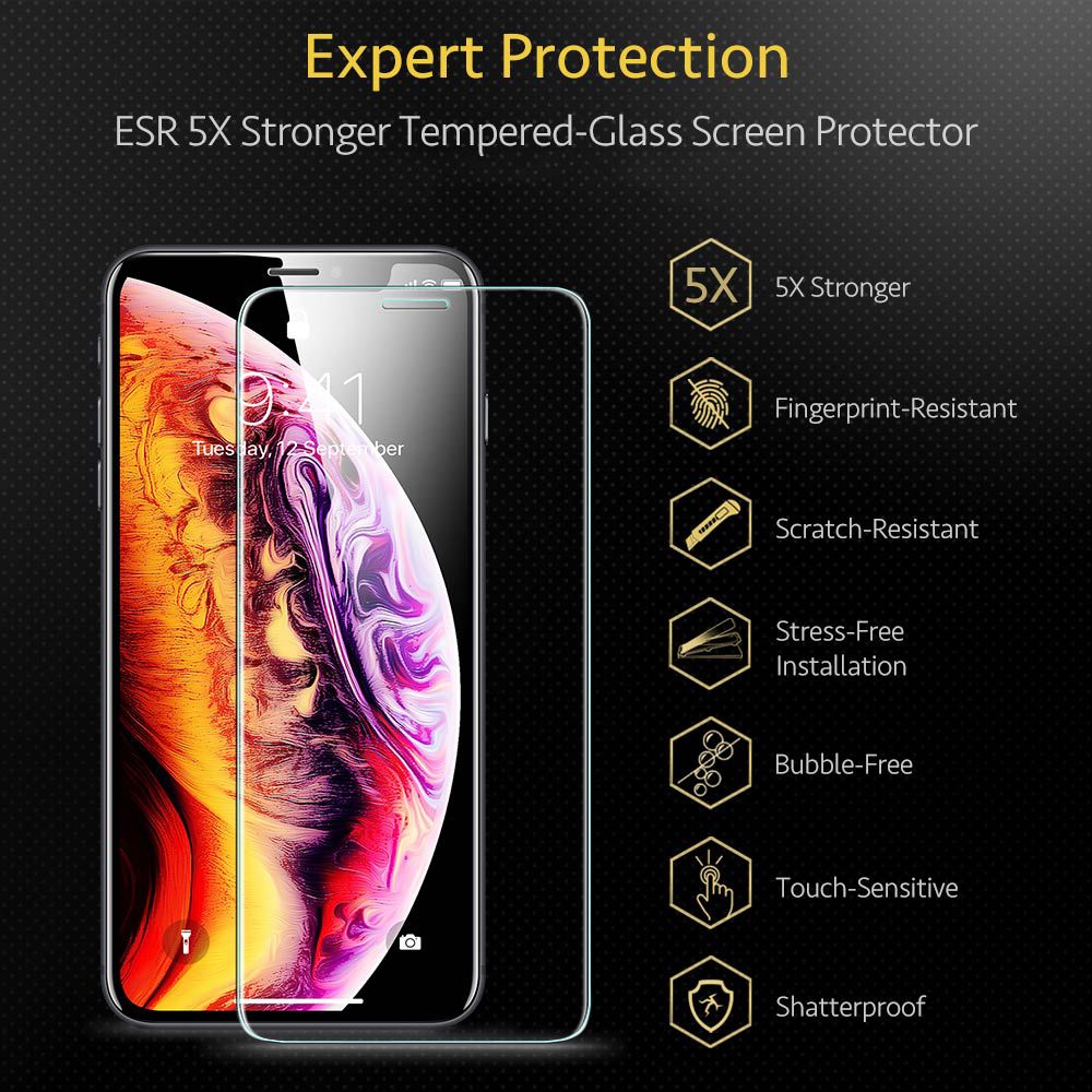 Szko hartowane Esr Screen Shield Przeroczyste APPLE iPhone 11 / 2