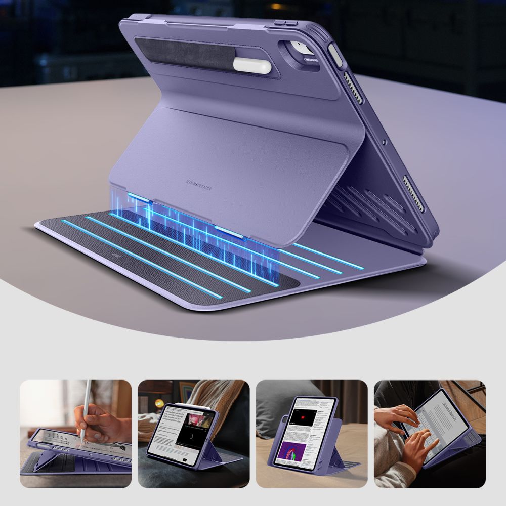 Pokrowiec Esr Shift Magnetic purple APPLE Ipad Air 11 6 gen. 2024 / 2