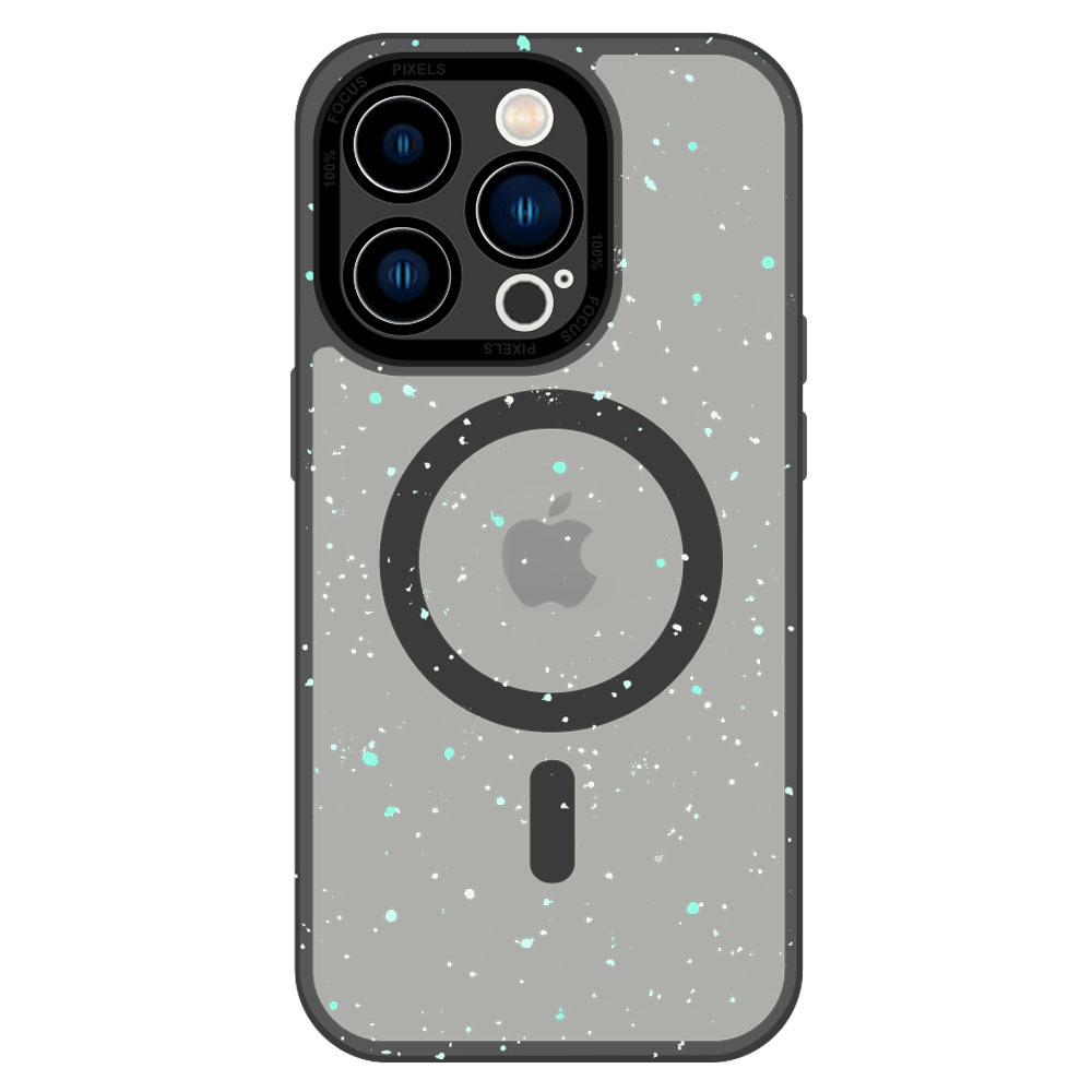 Pokrowiec etui Magnetic Splash Frosted Case czarny APPLE iPhone 11 / 2