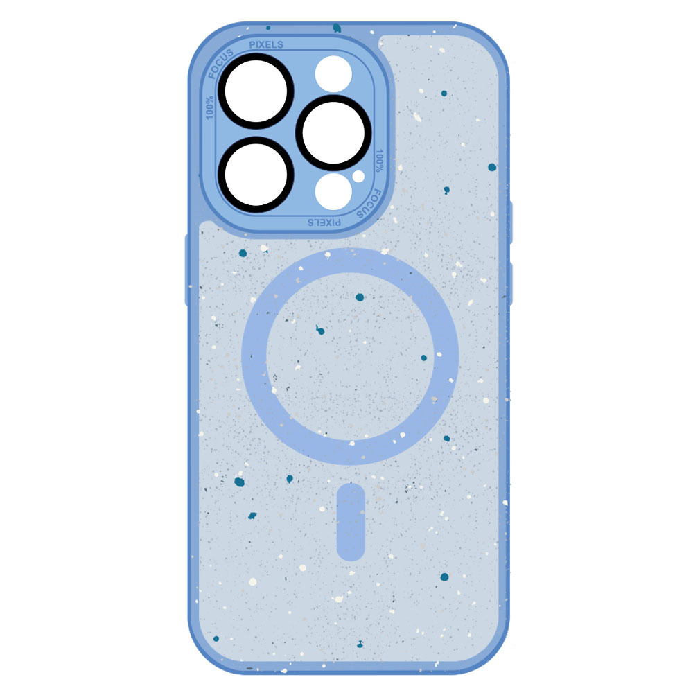 Pokrowiec etui Magnetic Splash Frosted Case jasnoniebieski APPLE iPhone 14 Pro Max / 4