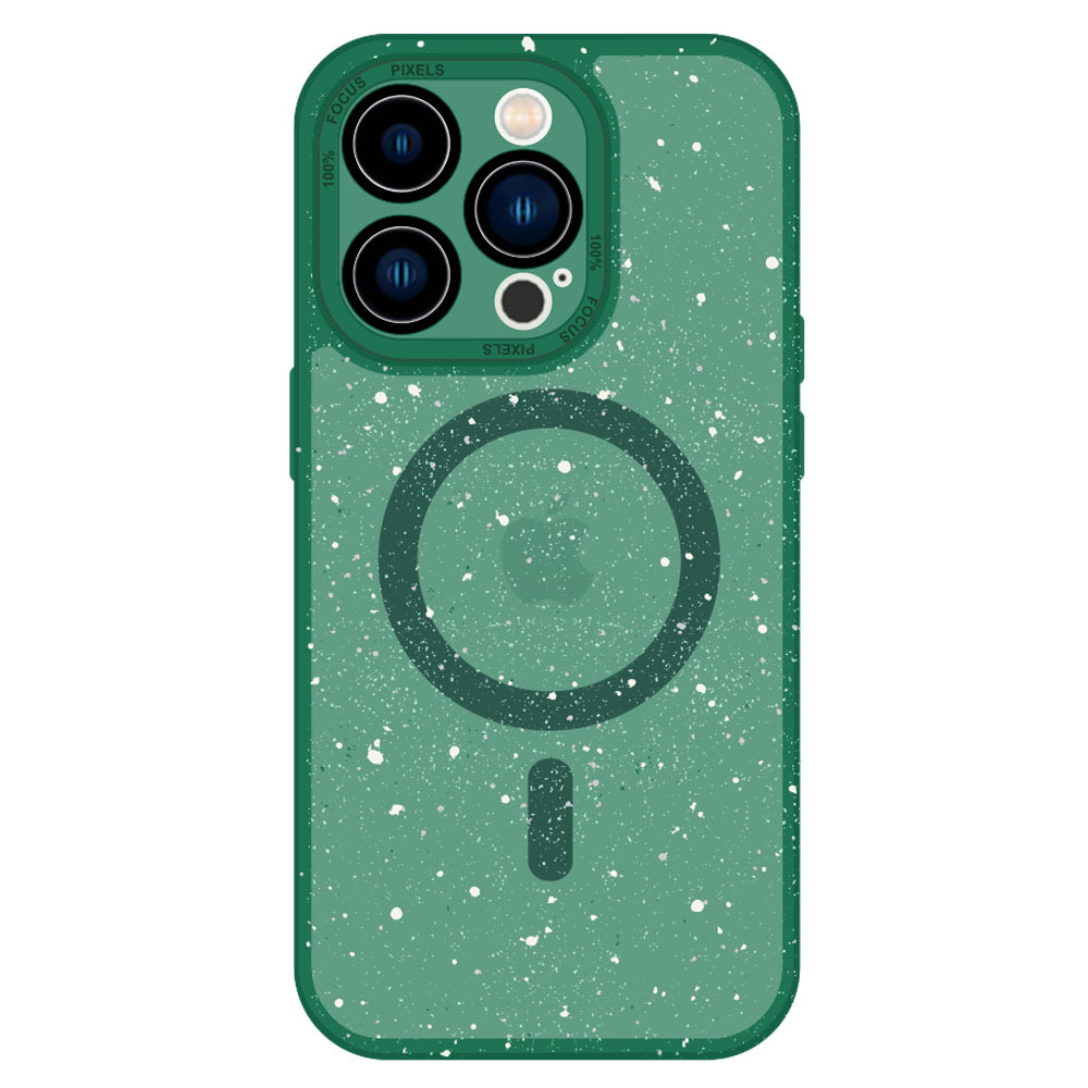 Pokrowiec etui Magnetic Splash Frosted Case zielony APPLE iPhone 12 Pro Max / 2