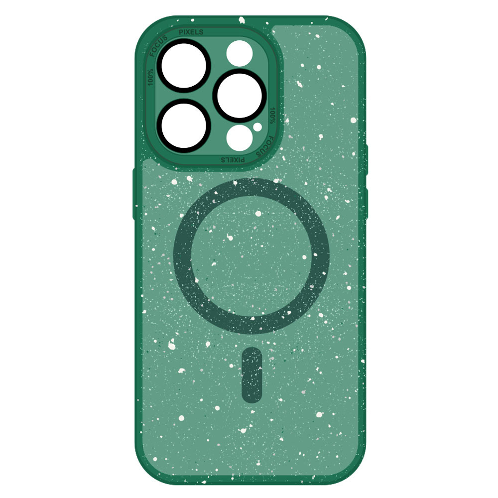 Pokrowiec etui Magnetic Splash Frosted Case zielony APPLE iPhone 14 / 4
