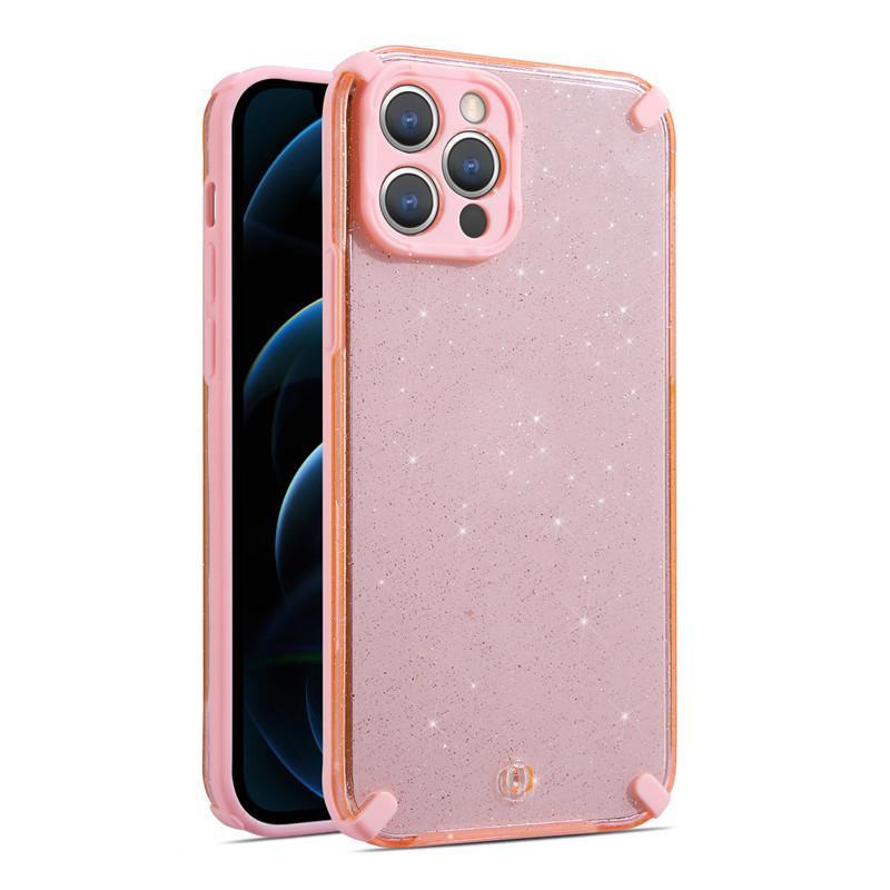 Pokrowiec etui Armor Glitter Case rowe Xiaomi POCO M5s