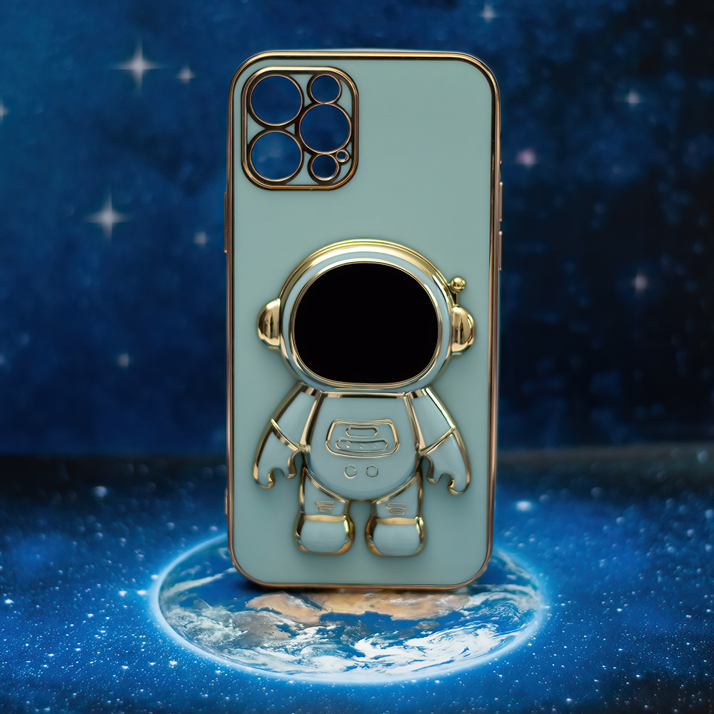 Pokrowiec etui Astronaut z funkcj podstawki mitowe APPLE iPhone X / 6