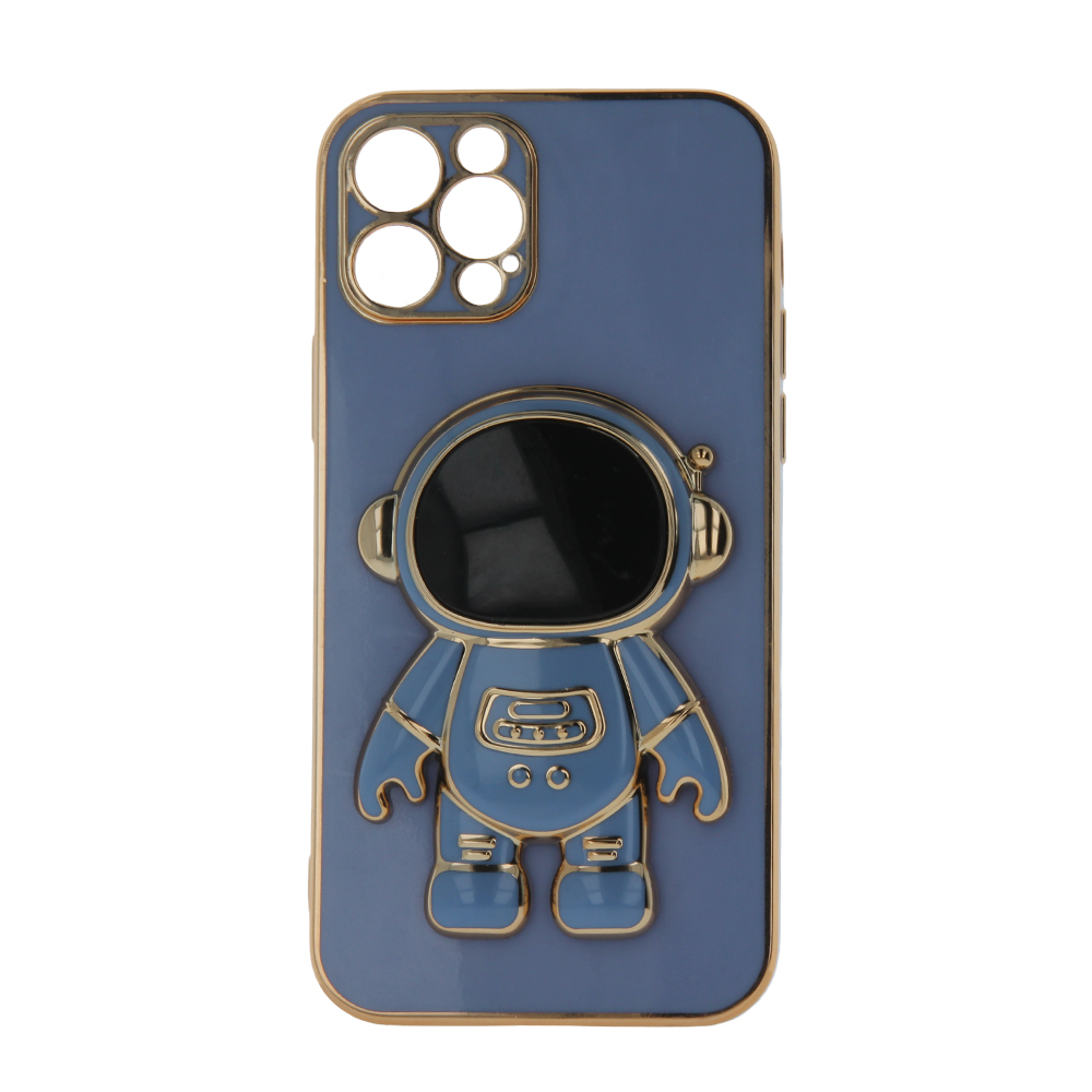 Pokrowiec etui Astronaut z funkcj podstawki niebieskie APPLE iPhone SE 2020 / 4