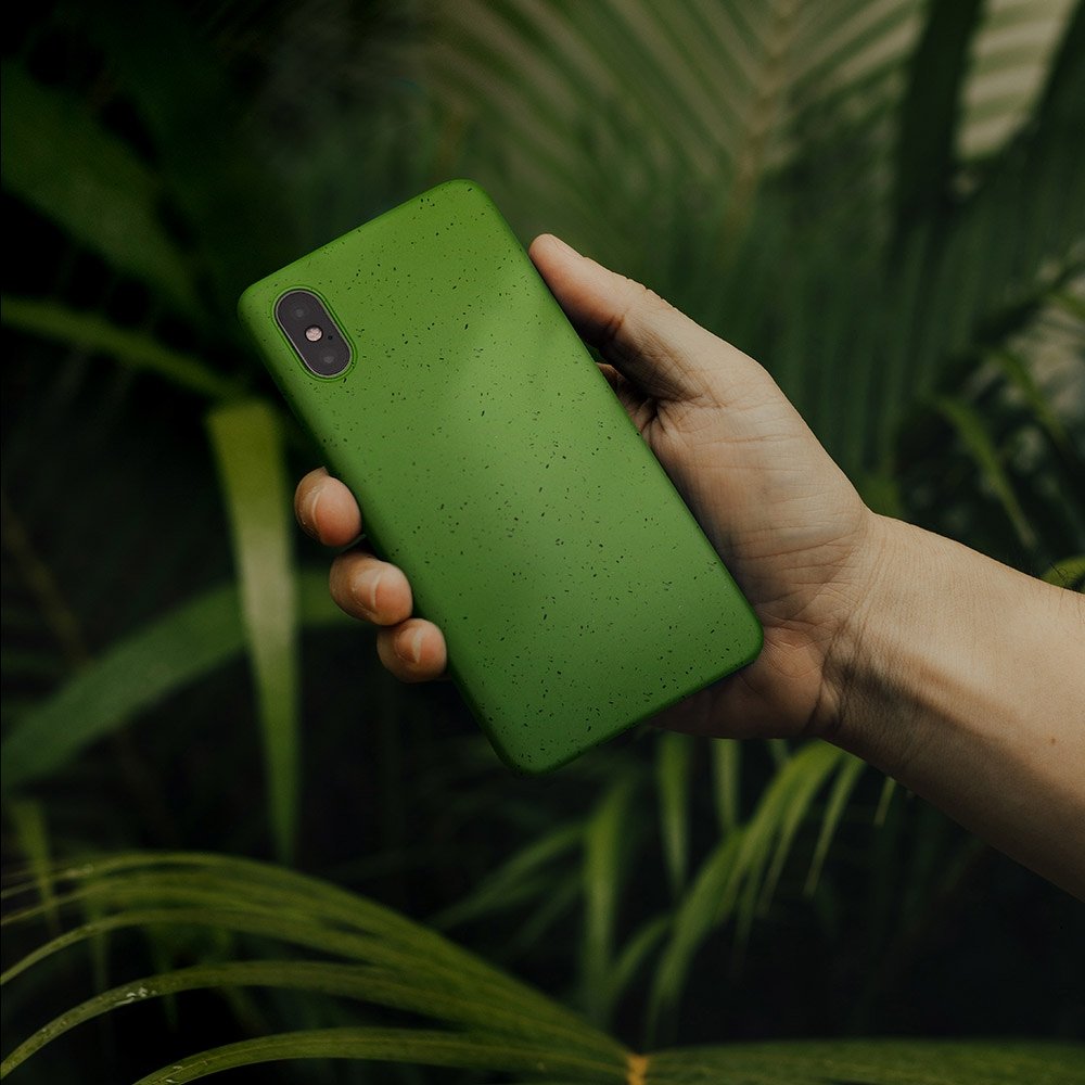 Pokrowiec etui BIO Zero Waste Case zielone Xiaomi Redmi Note 8 Pro / 2