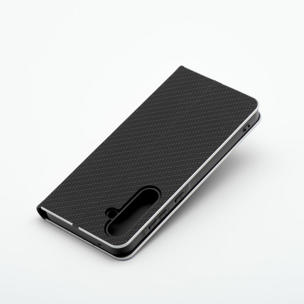 Pokrowiec etui Book Vennus Carbon czarne Xiaomi Redmi 10 2022 / 10