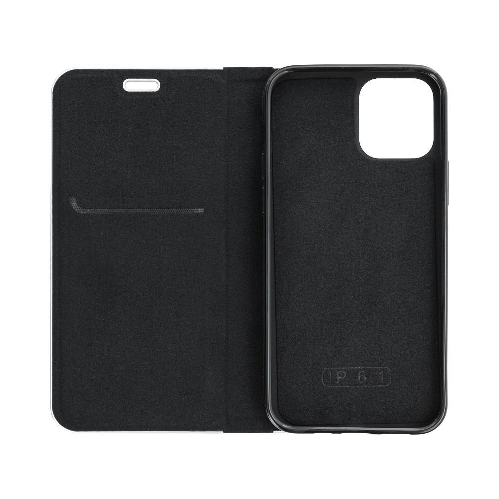 Pokrowiec etui Book Vennus Carbon czarne Xiaomi Redmi Note 12S / 4