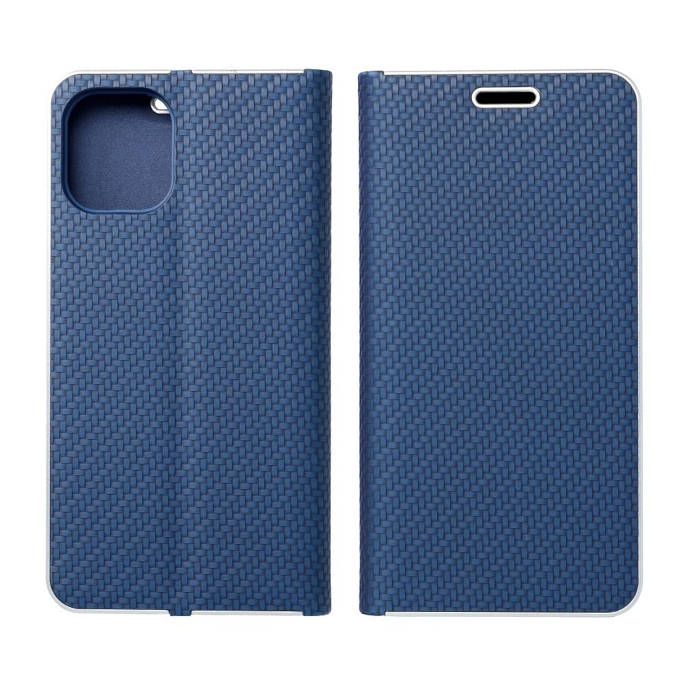 Pokrowiec etui Book Vennus Carbon granatowe APPLE iPhone 11 Pro Max / 7