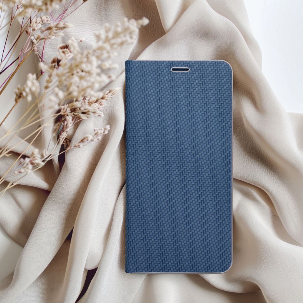 Pokrowiec etui Book Vennus Carbon granatowe SAMSUNG Galaxy A26 5G / 3