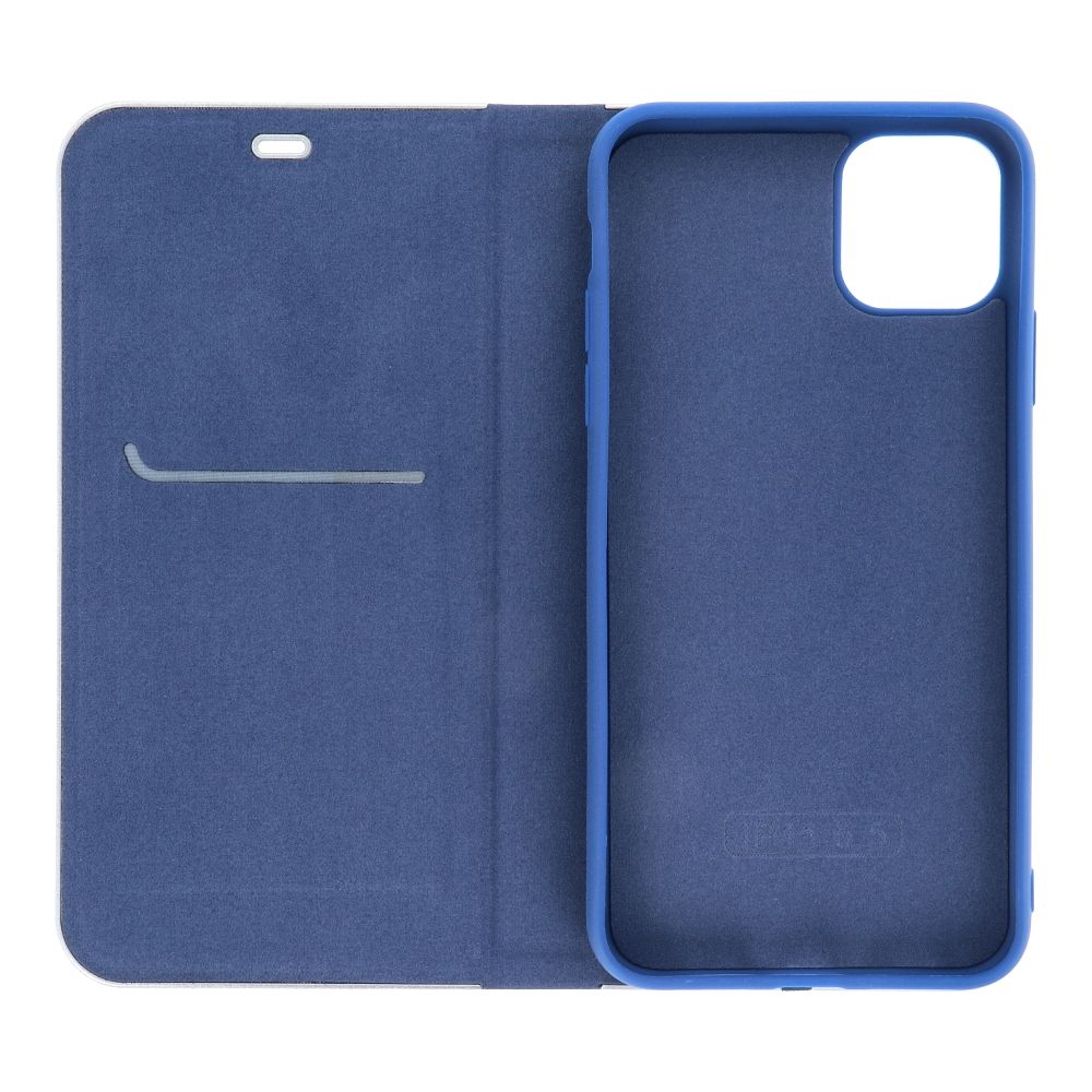 Pokrowiec etui Book Vennus Carbon granatowe Xiaomi Redmi 12 / 4