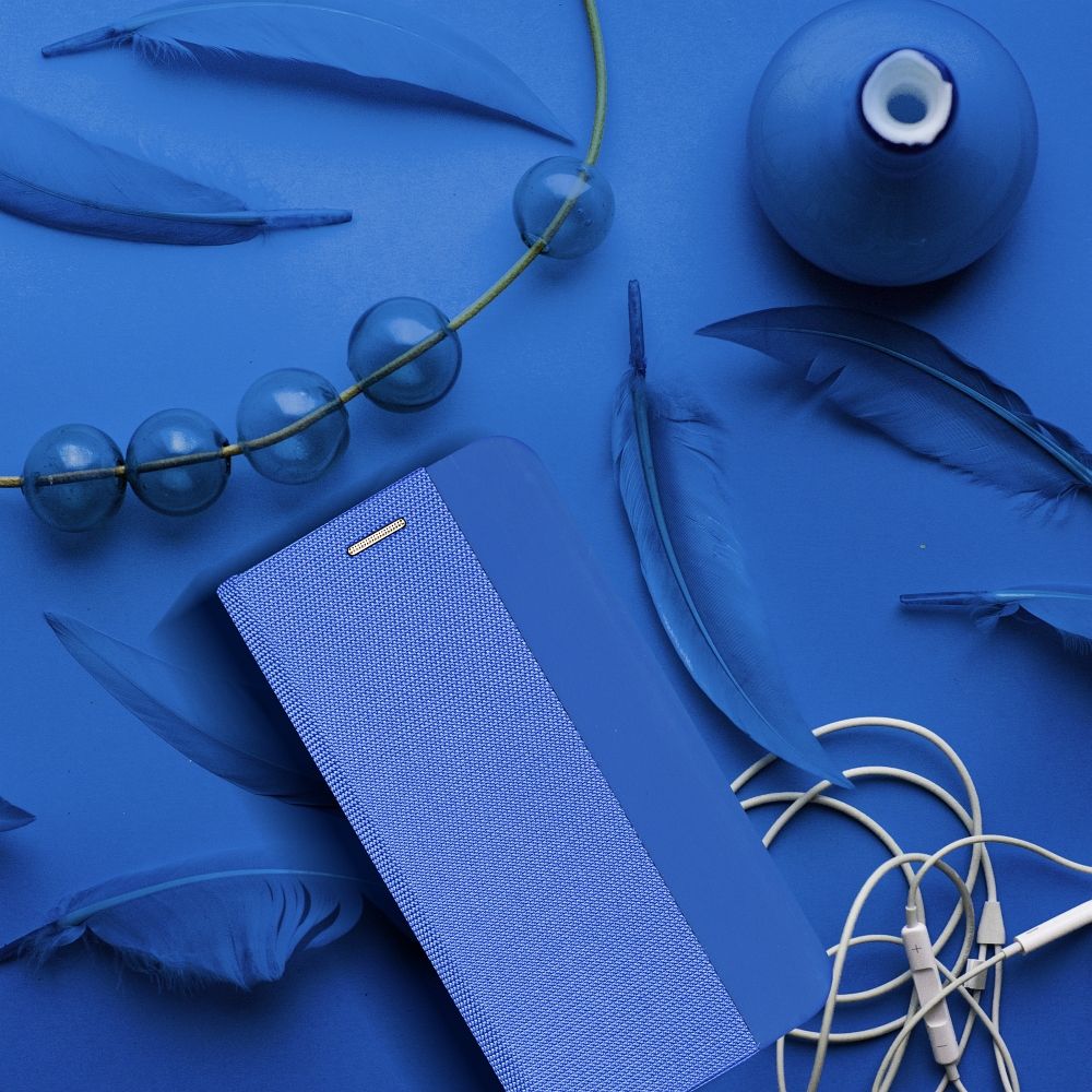 Pokrowiec etui Book Vennus Sensitive niebieskie APPLE iPhone 15 Pro Max / 8
