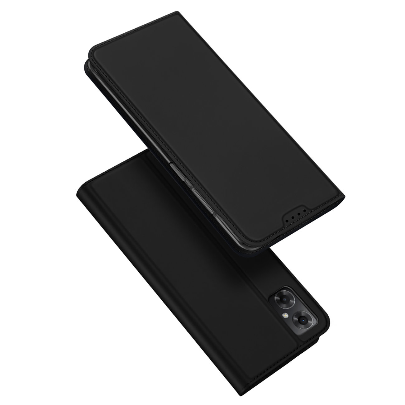 Pokrowiec etui book z podstawk DuxDucis SkinPro czarne Xiaomi Redmi 10 5G