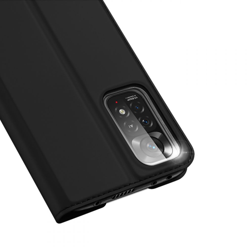 Pokrowiec etui book z podstawk DuxDucis SkinPro czarne Xiaomi Redmi Note 11 Pro / 3