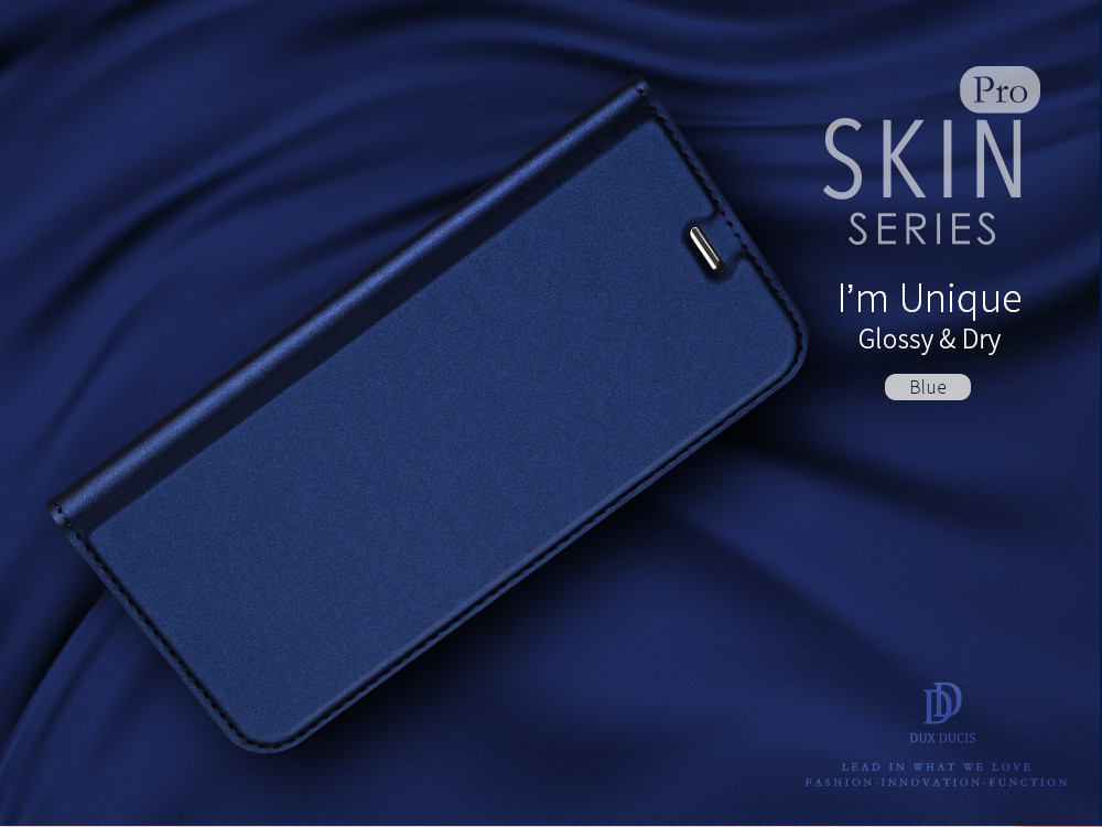 Pokrowiec etui book z podstawk DuxDucis SkinPro granatowe Xiaomi 12 Pro / 8