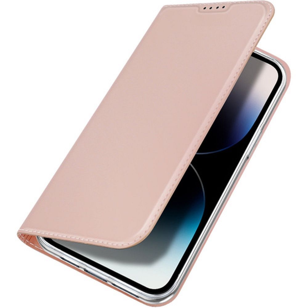 Pokrowiec etui book z podstawką DuxDucis SkinPro różowe APPLE iPhone 15 Pro Max / 5