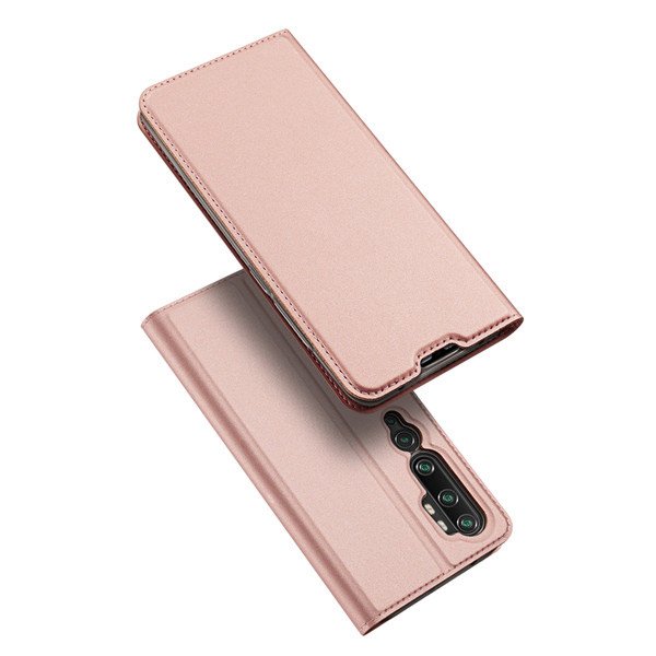 Pokrowiec etui book z podstawk DuxDucis SkinPro rowe Xiaomi Mi Note 10 Pro